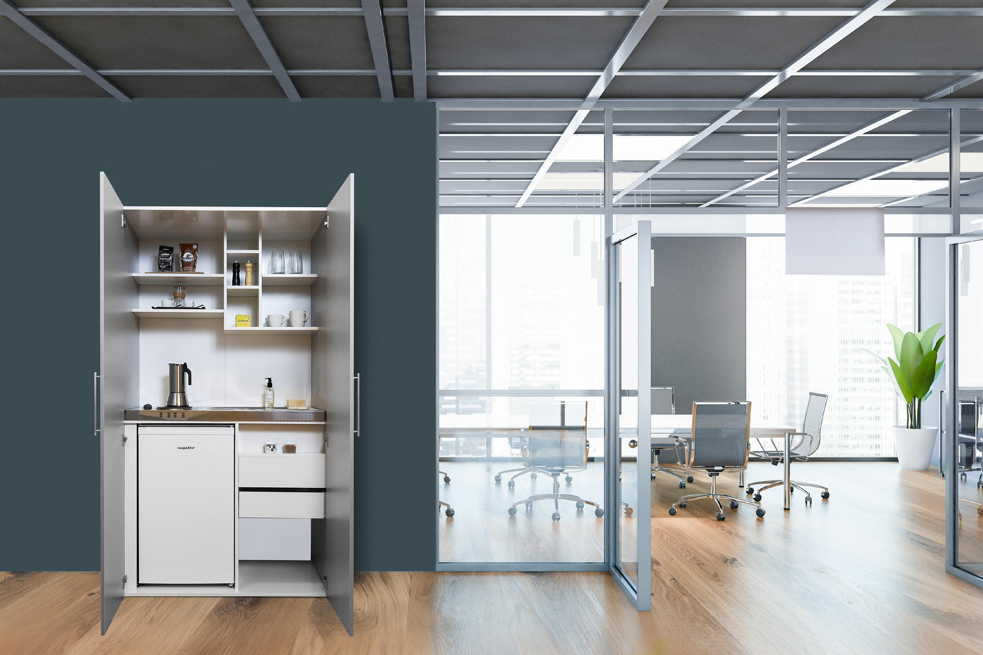 Schankküche fürs Büro