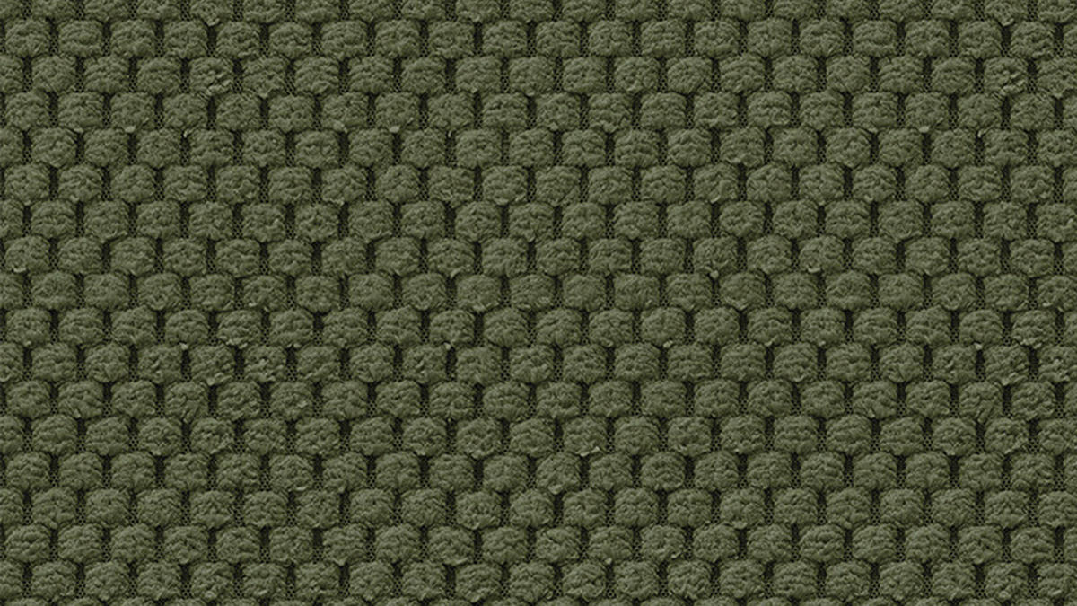 ECKSOFA FEBE 4-Sitzer rechts, olivgrün - Schwarz/Olivgrün, Holz/Textil (264/157cm) - Courtois Laville