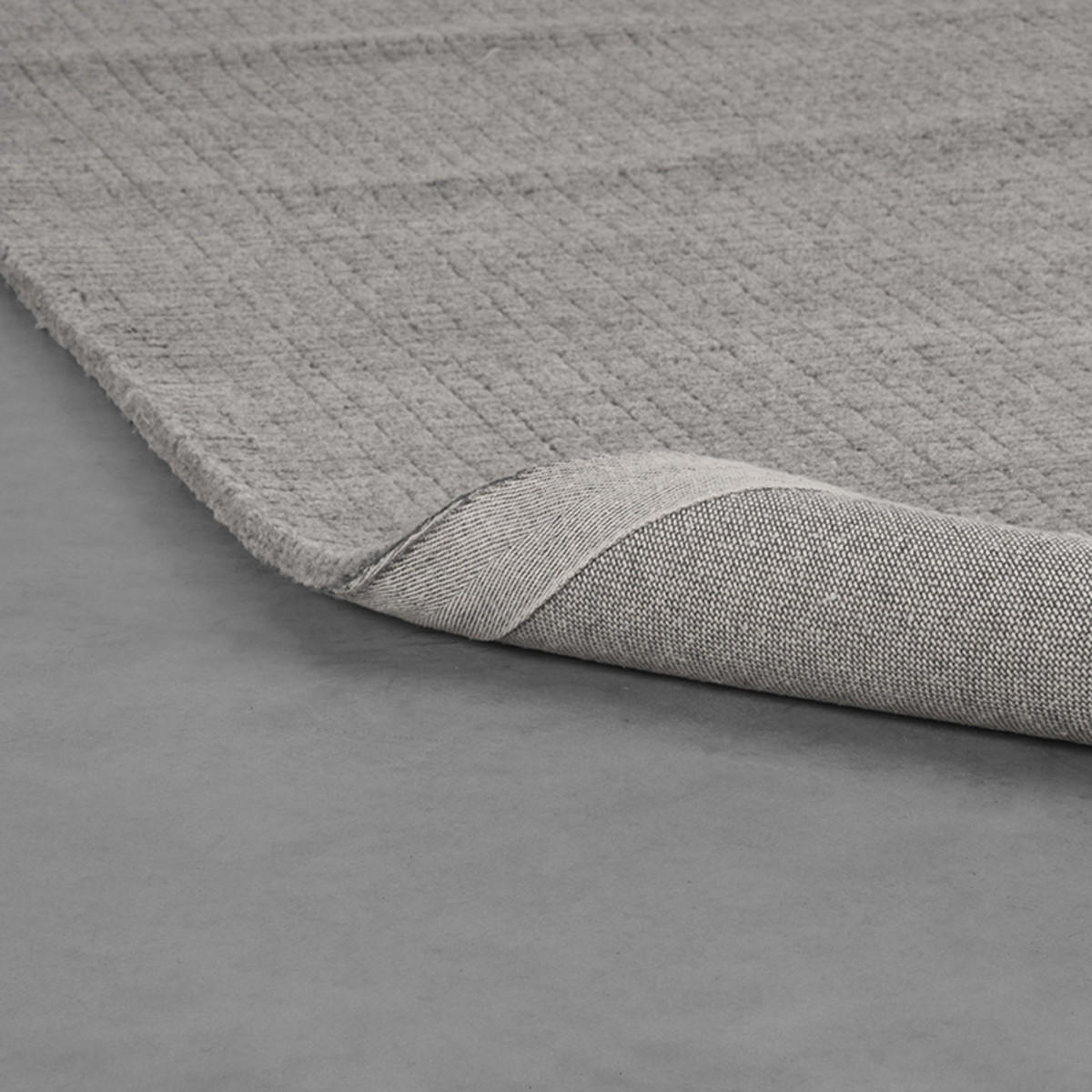 TEPPICH Wolly Grau 160/230/1 cm - Grau, Textil (230/160cm) - LABEL51