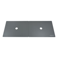 ALUMINIUM-ABDECKUNG für Feuerstelle Colorado - Alufarben, Metall (47/8/59cm) - Elementi