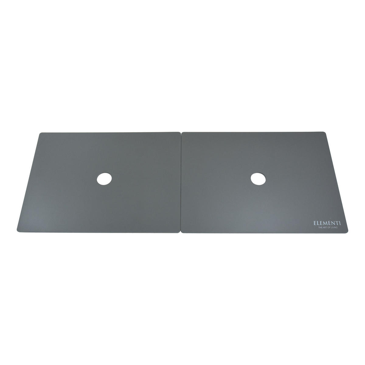 ALUMINIUM-ABDECKUNG für Feuerstelle Colorado - Alufarben, Metall (47/8/59cm) - Elementi