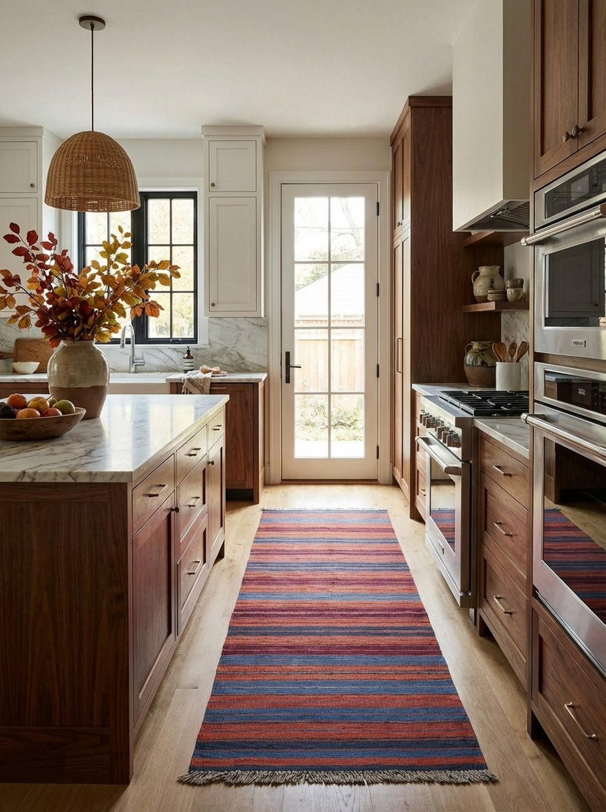 HANDWEBTEPPICH Kelim Gashgai Mehrfarbig 196/60 cm Schurwolle - Multicolor, Textil (60/196cm) - Looma