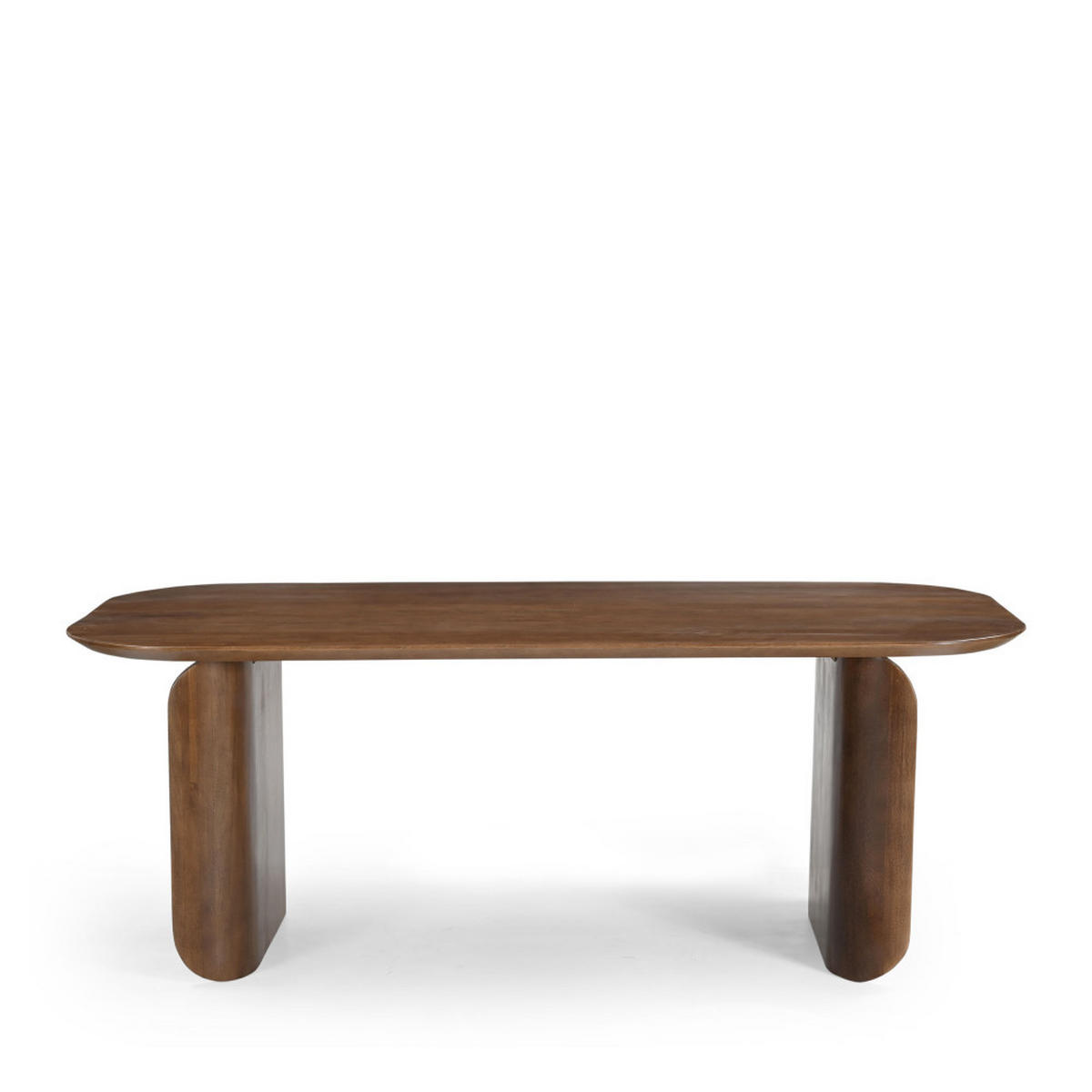 ESSTISCH - Dunkles Holz - Nussbaumfarben, Holz (200/90/76cm) - Drawer