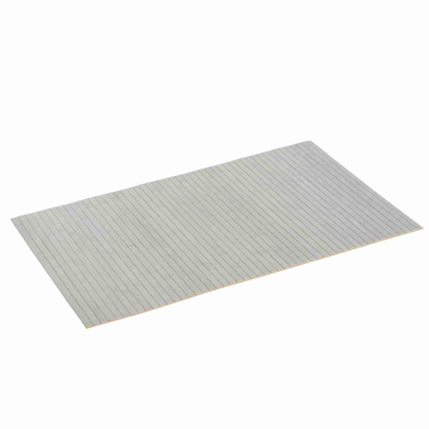 BADEMATTE SALZBURG - Hellgrau, Naturmaterialien (50/80cm) - WohnDirect