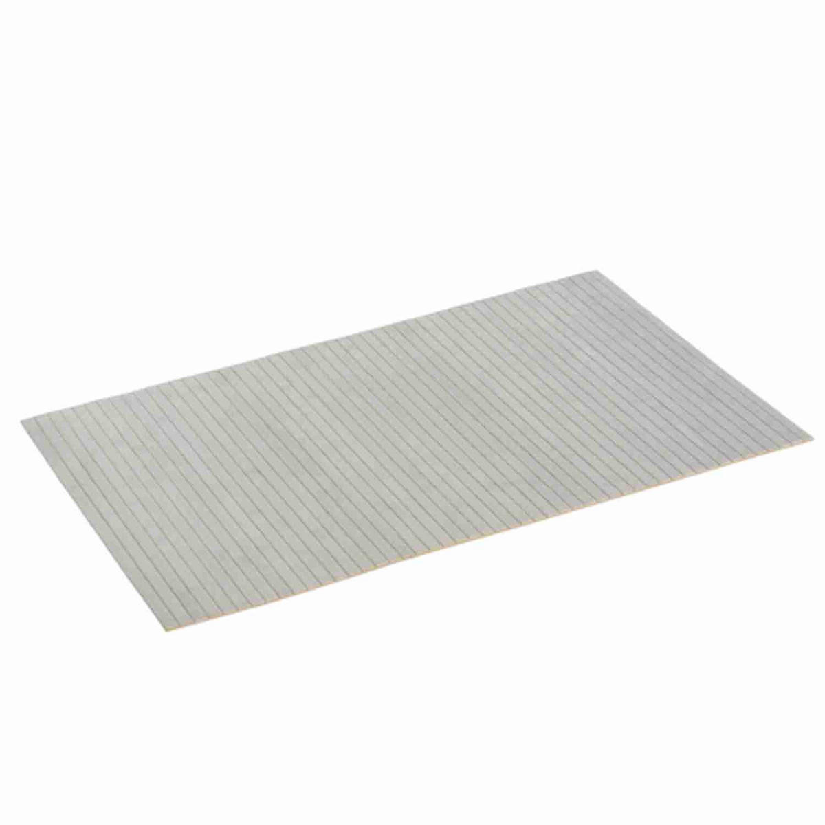 BADEMATTE SALZBURG - Hellgrau, Naturmaterialien (50/80cm) - WohnDirect