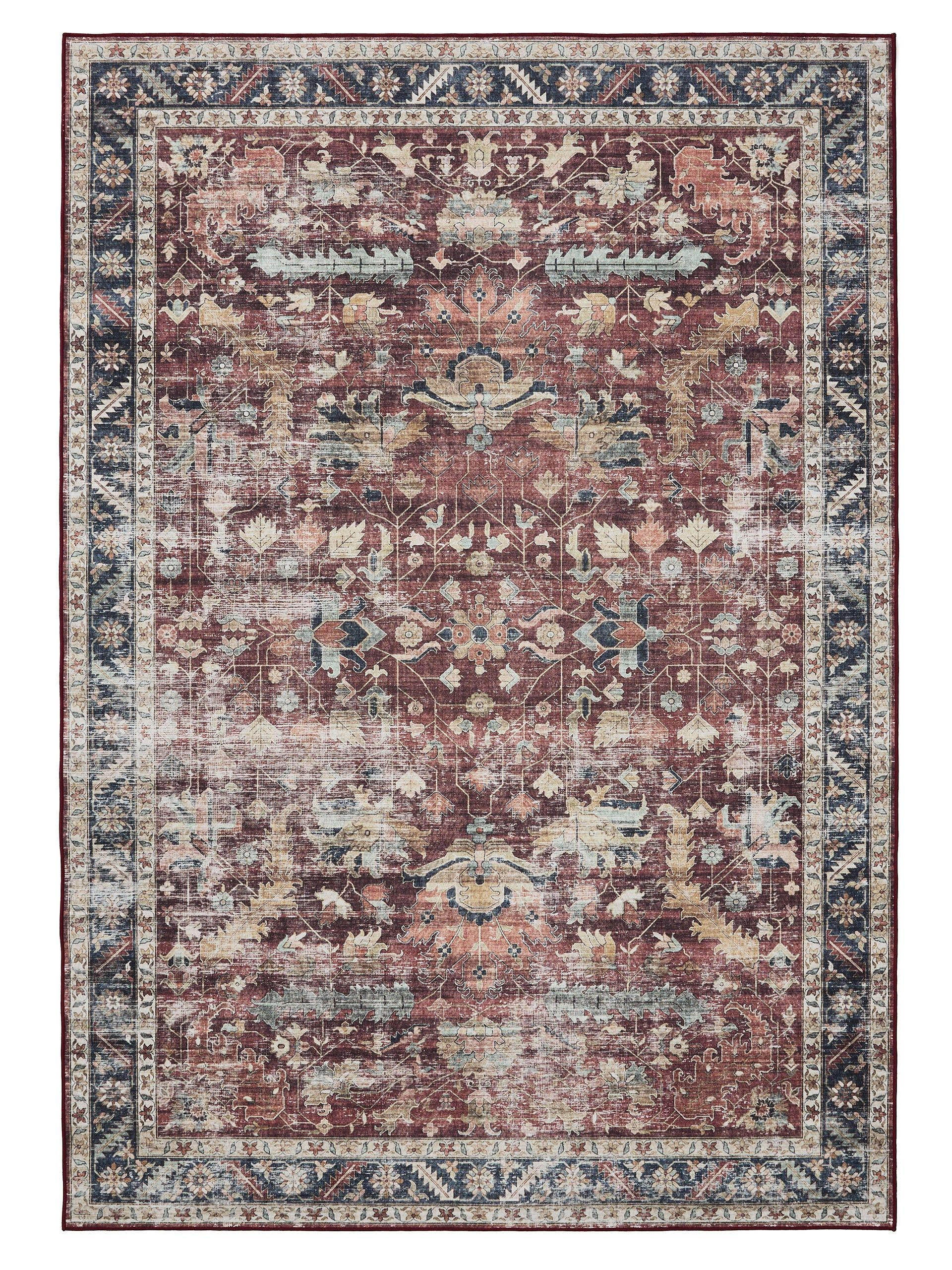 VINTAGE-TEPPICH George waschbar 200x300 cm - Multicolor, Kunststoff (200/300cm) - benuta