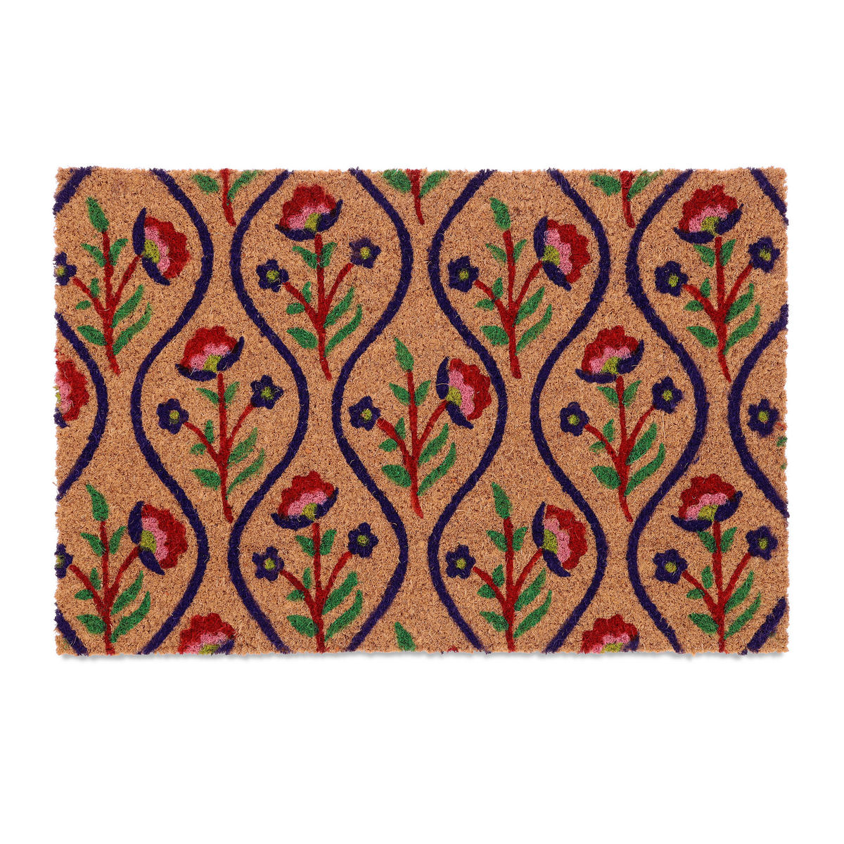 FUSSMATTE - Multicolor, Kunststoff/Textil (60/40cm) - Relaxdays