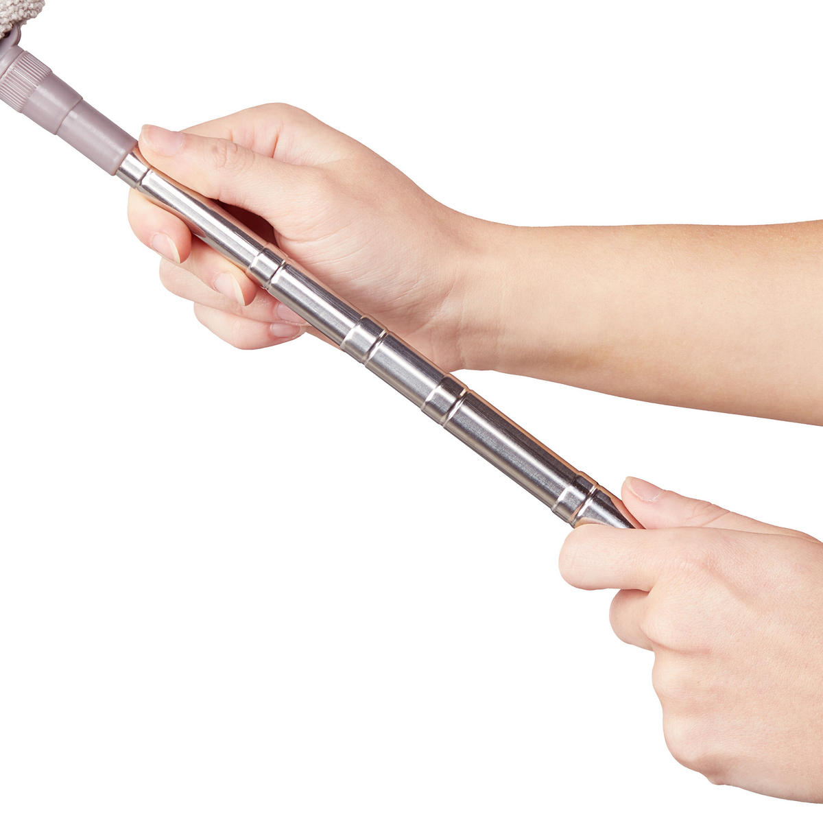 STAUBWEDEL - Multicolor, Kunststoff/Textil (9/250/9cm) - Relaxdays