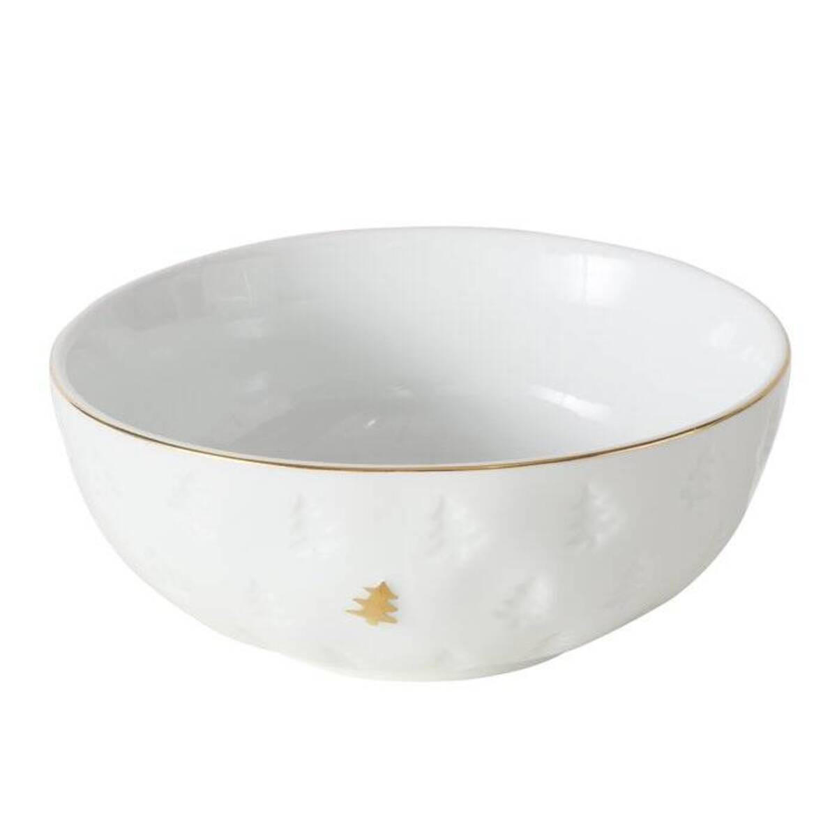SCHÜSSEL Porzellan Pino Ø14,5 cm - Weiß, Keramik (14.5cm) - Boltze Home