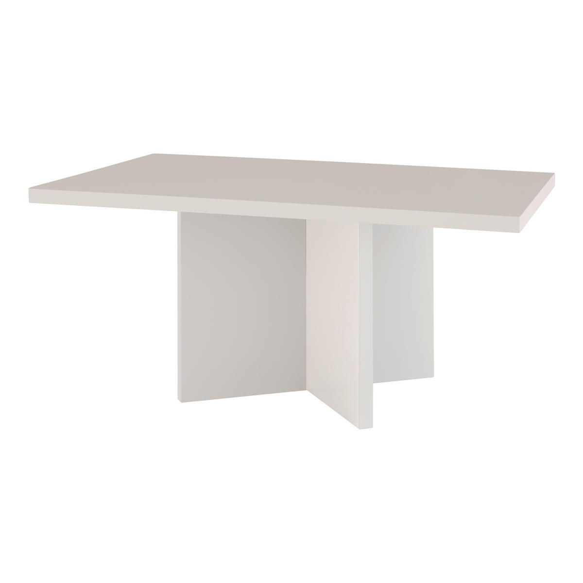 COUCHTISCH mit laminiertem-Platte 3cm stark Taupe 100/60 cm - Beige, Holzwerkstoff (60/100/42cm) - RNT By Really Nice Things