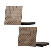 NÁSTĚNNÝ PANEL Dub - barva dubu, kompozitní dřevo (52/52/0.8cm) - Vicco