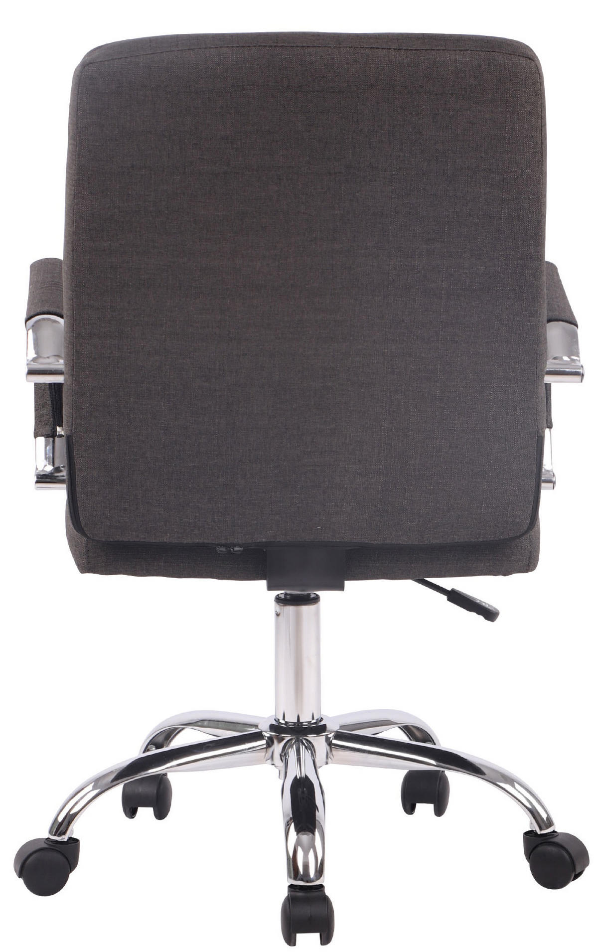 BÜROSTUHL Deal V1, Stoff Dunkelgrau - Dunkelgrau, Textil/Metall (56/104/62cm) - TPFLiving