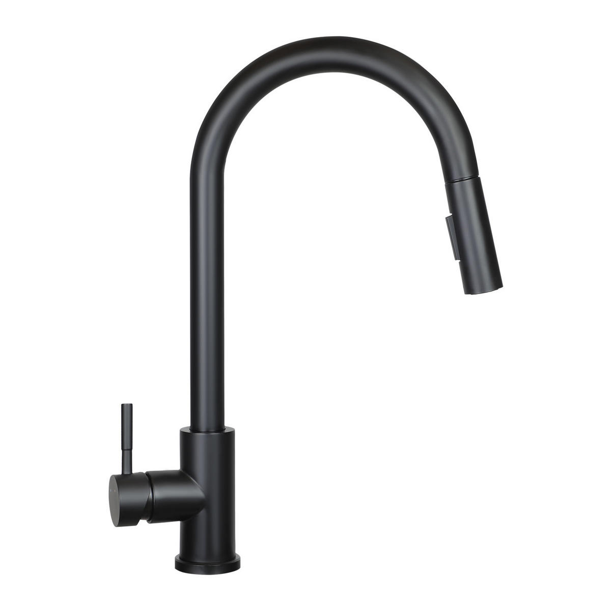 KÜCHENARMATUR Glaube - Schwarz, Metall (5/42/42cm) - Nettlife