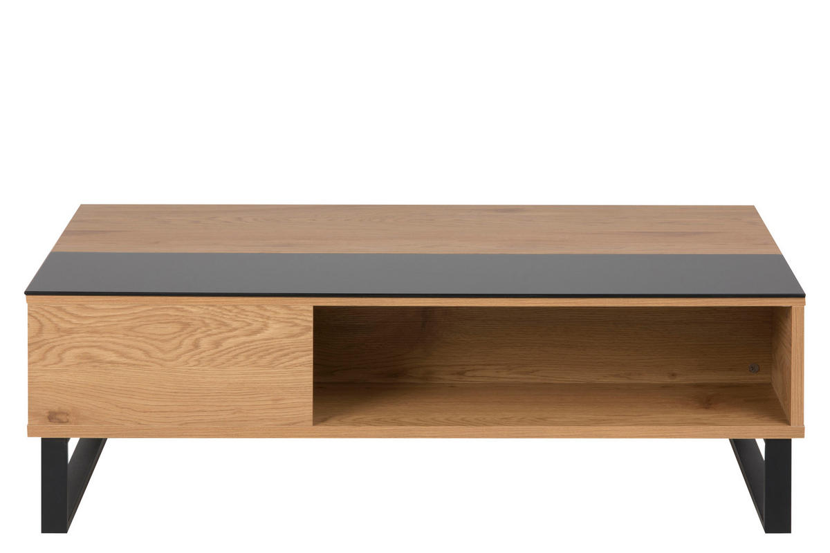 COUCHTISCH mit Hebe/Senkefunktion - Eiche Wotan, Holzwerkstoff (60/110/35cm) - ebuy24