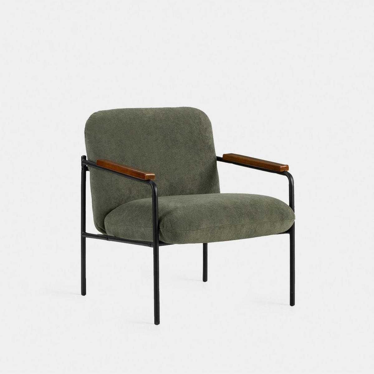 LESESESSEL Kai Grün 69 cm x 82 cm - Grün, Textil (69/82/72cm) - Klast Home