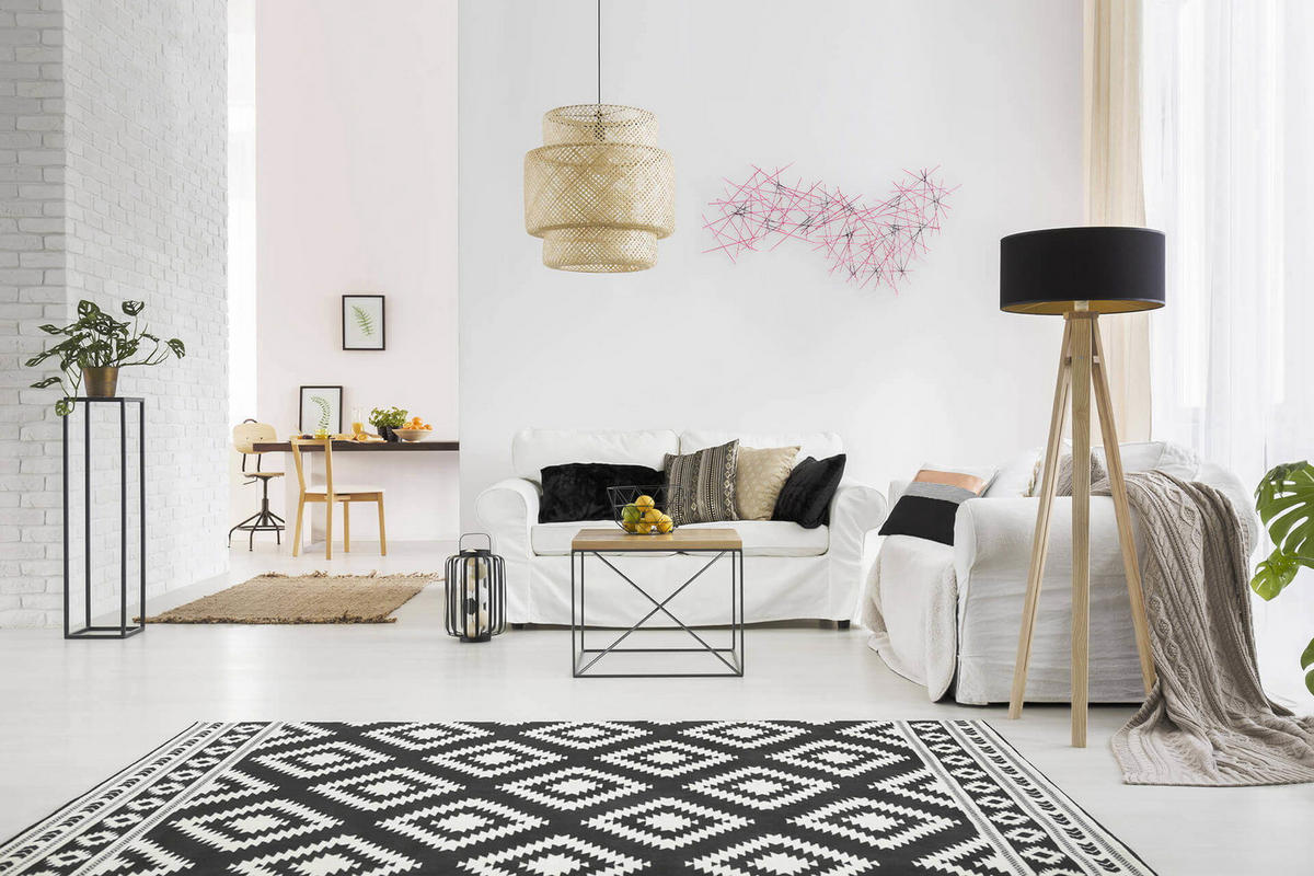 WANDDEKO Pink 111/64 cm - Pink, Metall (4.21/64/3cm) - KUNSTLOFT