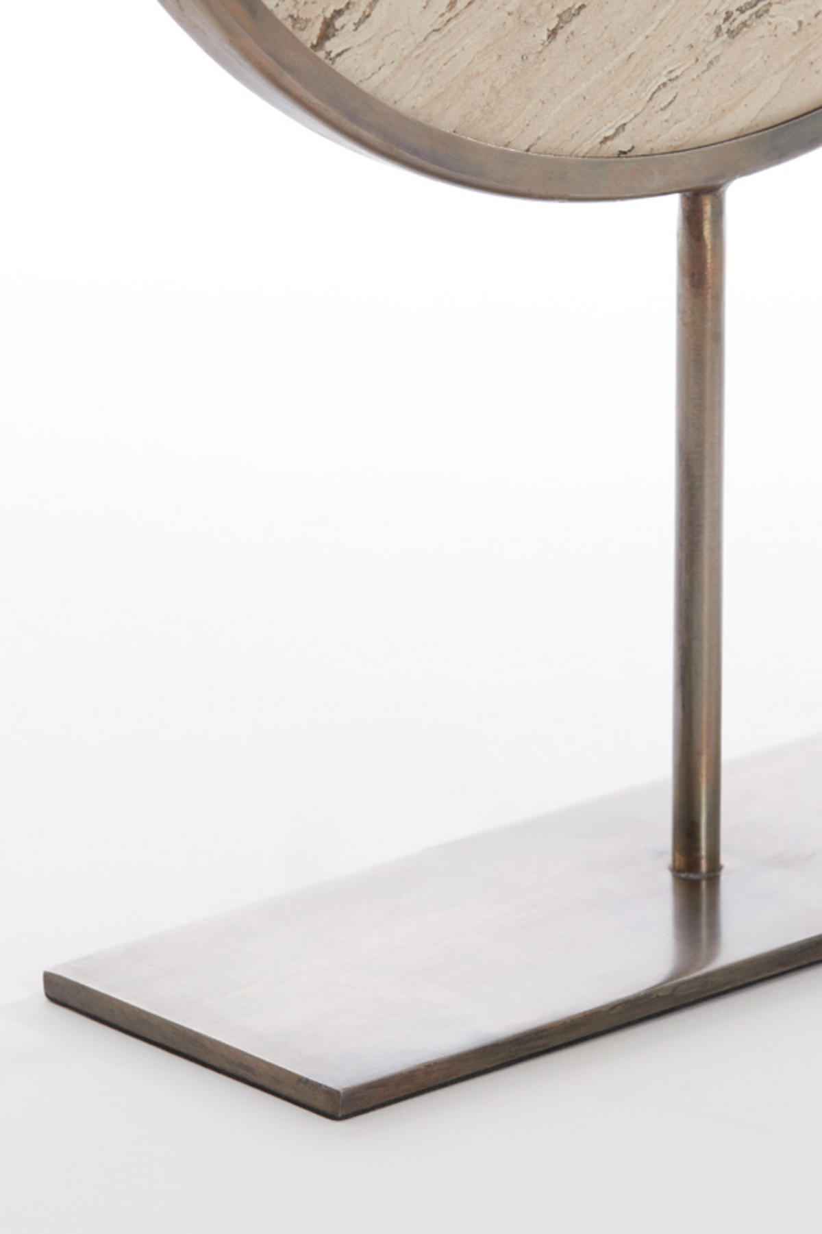 ORNAMENT Moreno Braun Ø35/51,5 cm - Beige, Metall (10/51.5/35cm) - Light & Living