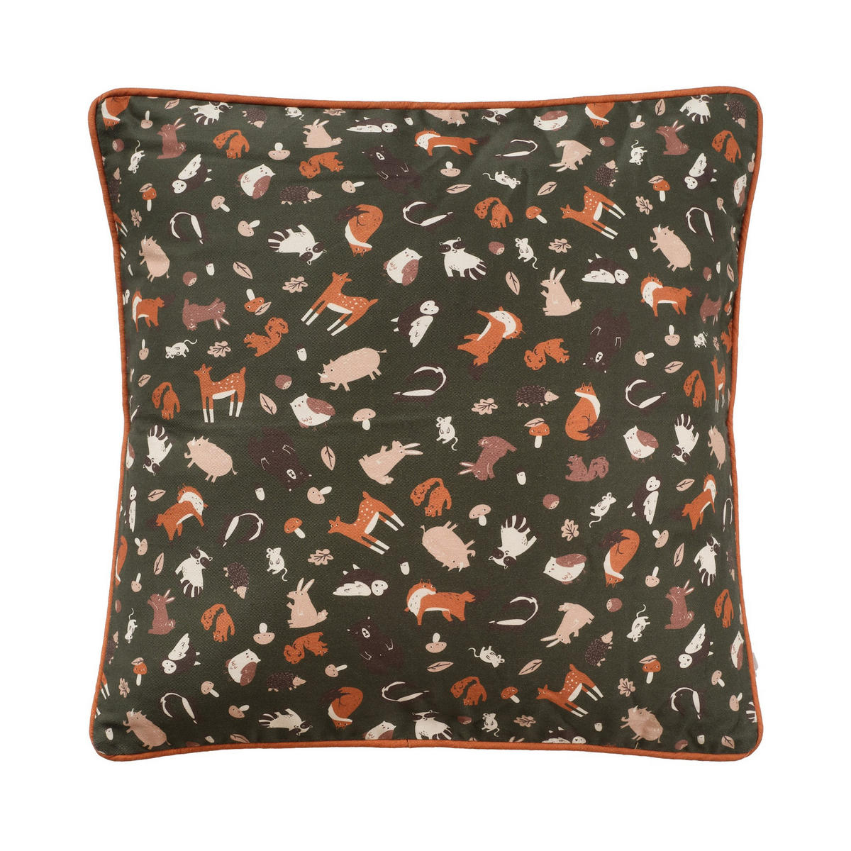 KISSENBEZUG Nooks - Dunkelgrün, Textil (45/45cm) - home&you