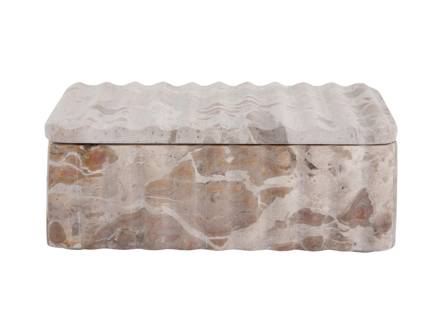 SCHALE Metde 22/13/8 cm - Braun, Naturmaterialien (8cm) - Present Time