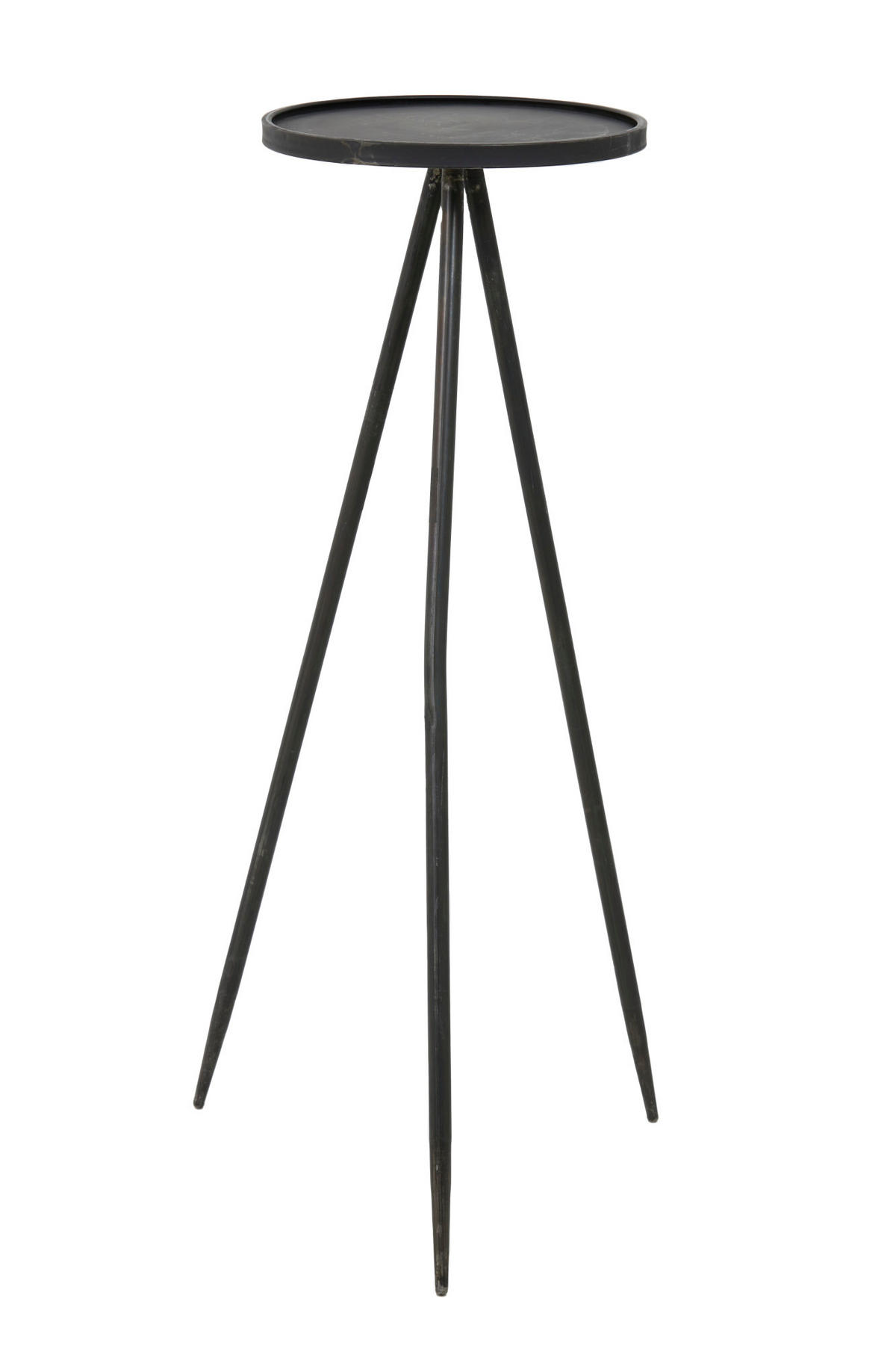 SÄULE Envira Grau Ø35/98,5 cm - Grau, Metall (35/35/98.5cm) - Light & Living