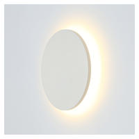 WANDLEUCHTE Lunar, Weiß, 4cm - Weiß, Metall (13/13.5/4cm) - KOSILUM