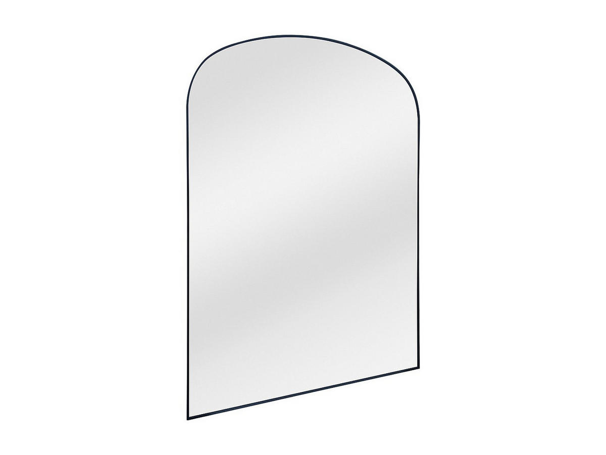 WANDSPIEGEL - 118 x 3 - metall - schwarz Sonava - Schwarz, Metall (118/170/3cm) - Vente-Unique