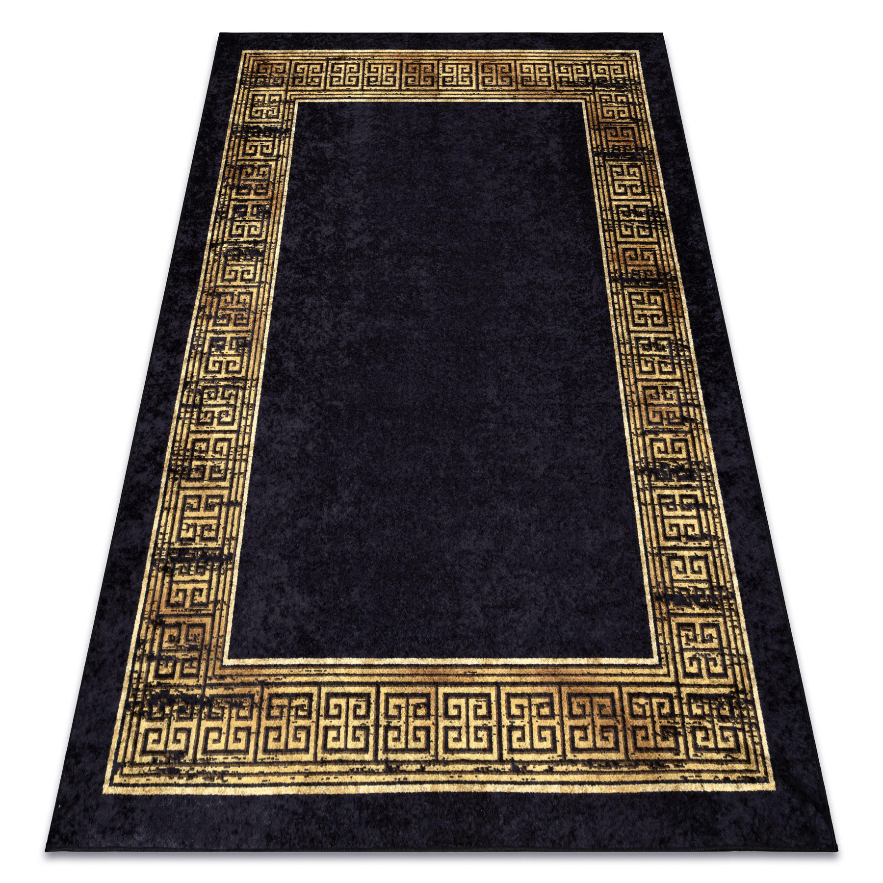 TEPPICH Miro 140/190 cm - Schwarz, Textil (140/190cm) - rugsX