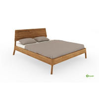 MASSIVHOLZBETT PAUL 1 180 x 200 Wildeiche - Wildeiche, Holz (180/200cm) - byoak