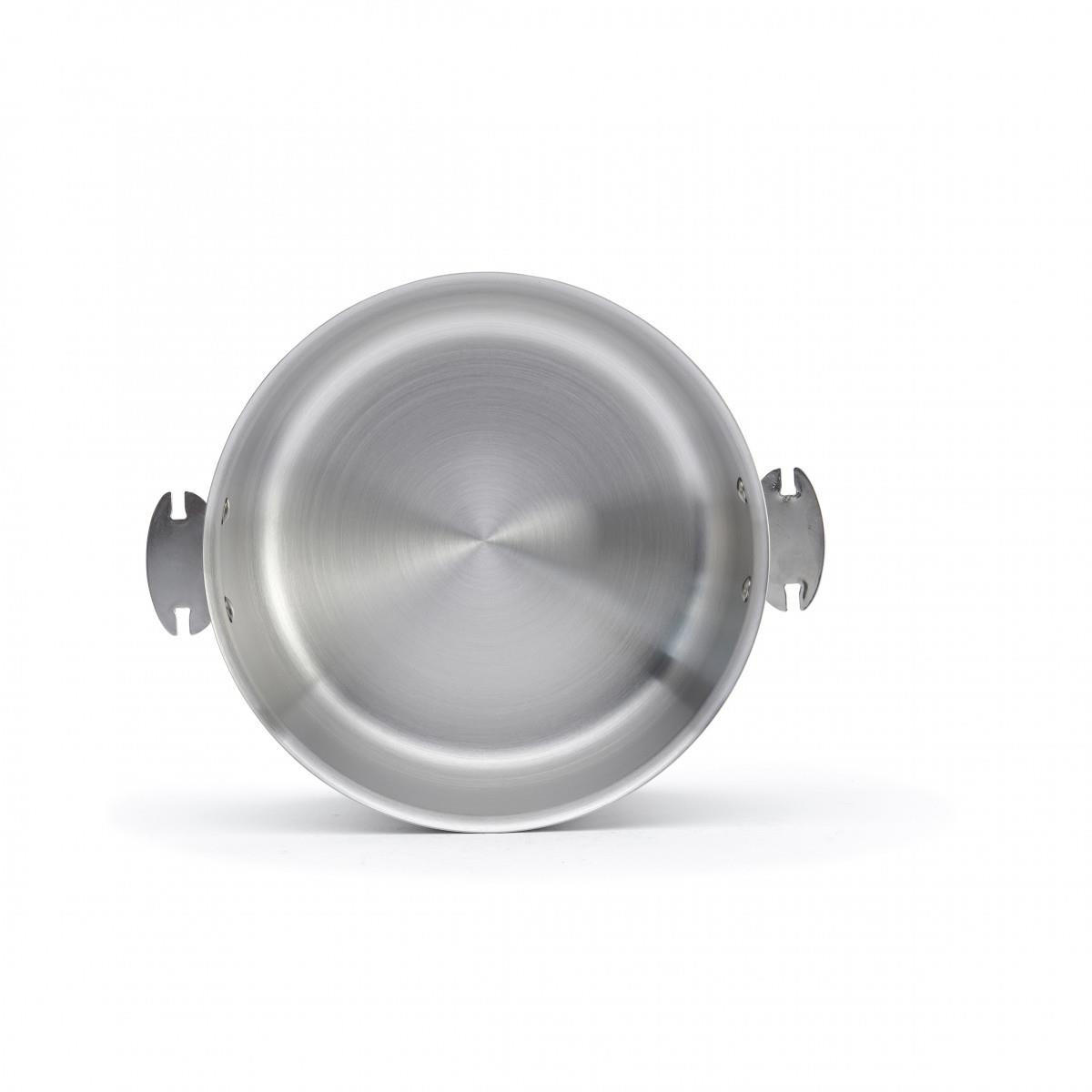TOPF LOQY - Silberfarben, Metall (24cm) - De Buyer