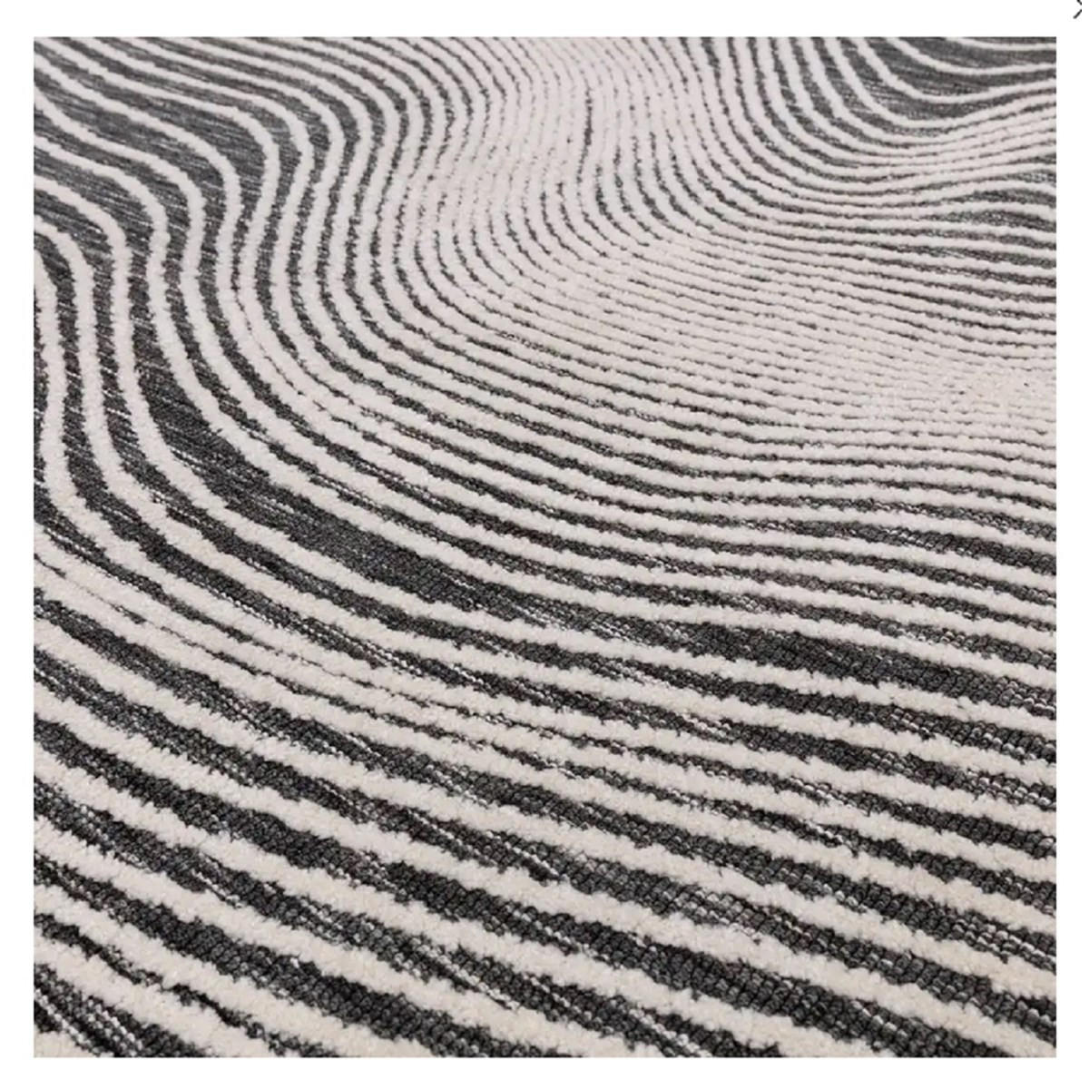 TEPPICH Moderner für Wohn- und Schlafzimmer MASSY Schwarz 120 x 170 cm - Schwarz, Textil (120/170cm) - Novatrend