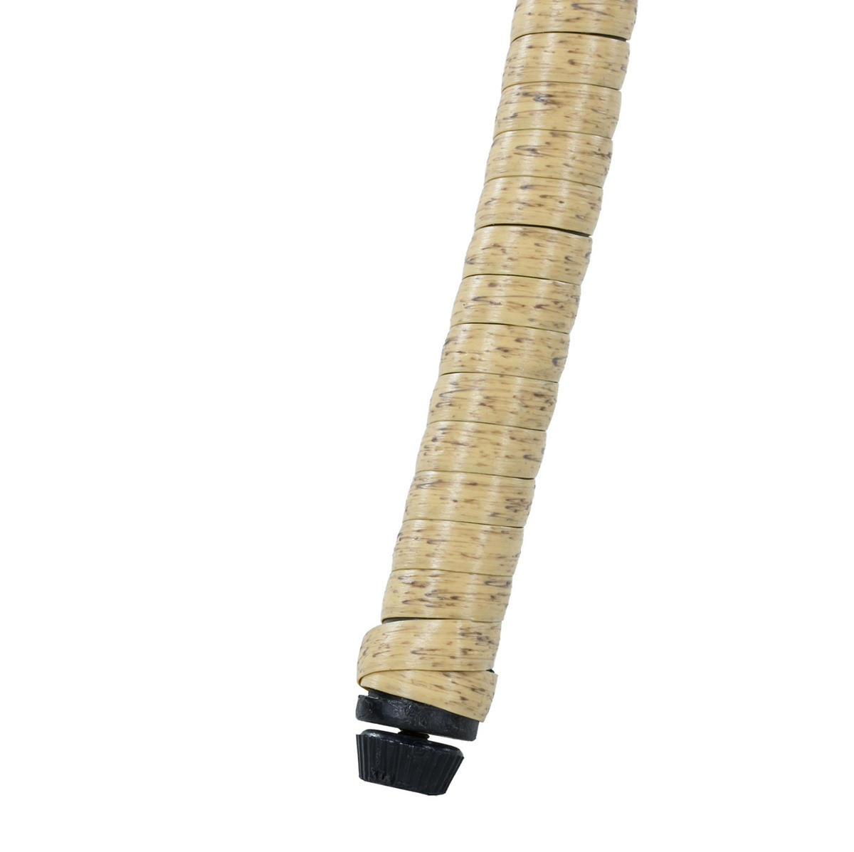 BALKONGARNITUR 3-tlg. mit 2 Schaukelstühlen und Glastisch, wetterfestes Rattan-Design, Beige - Beige, Metall - Redom
