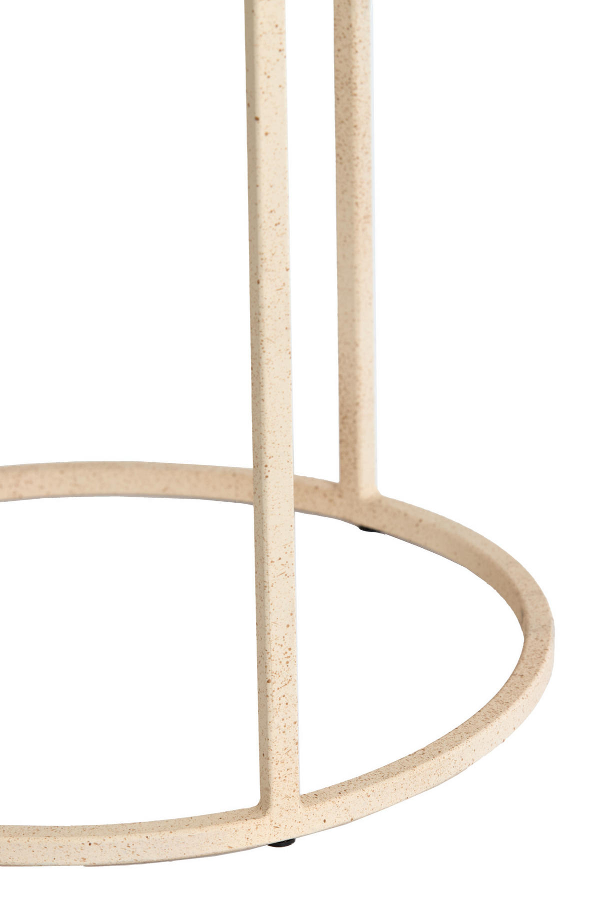 BEISTELLTISCH Sadar Braun Ø52/46 cm 2er-Set - Braun, Metall (52/52/46cm) - Light & Living