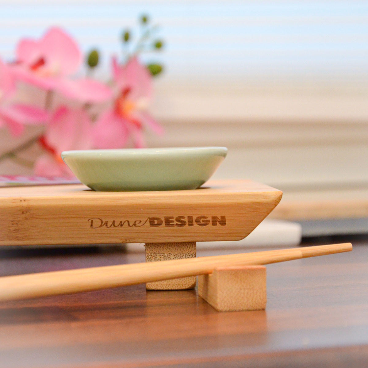 SUSHIBRETT 16/27/4 cm, Bambus - Braun, Holz (16/27cm) - Dunedesign
