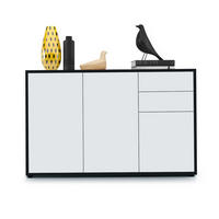 KOMMODE Ben Front in Weiß matt - Weiß, Holzwerkstoff (117/74/36cm) - Vladon