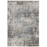DESIGNER TEPPICH MODERNE ORIENT VINTAGE KLASSIK - Platinfarben, Textil (80/150cm) - Pergamon