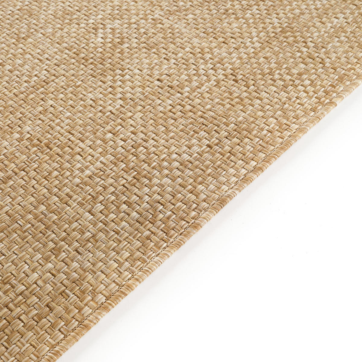 TEPPICH YUCANA quadratisch beige 200/200 cm - Beige, Textil (200/200cm) - Tapiso