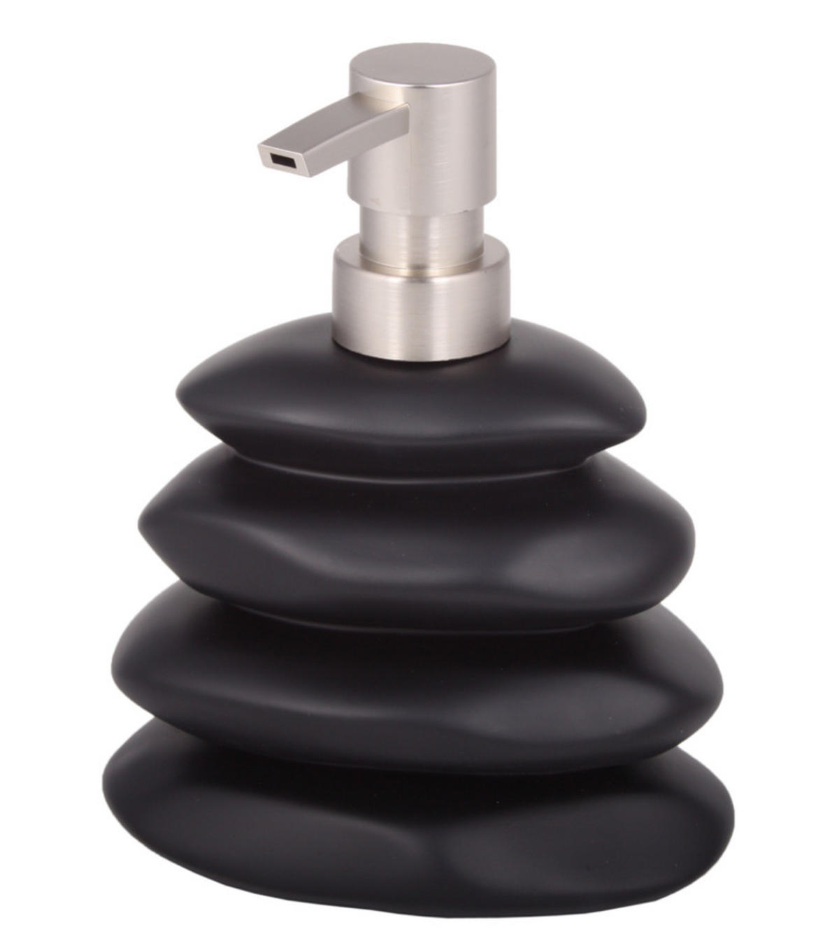 SEIFENSPENDER Harmony - Schwarz, Kunststoff (12/13/12cm) - Sanilo