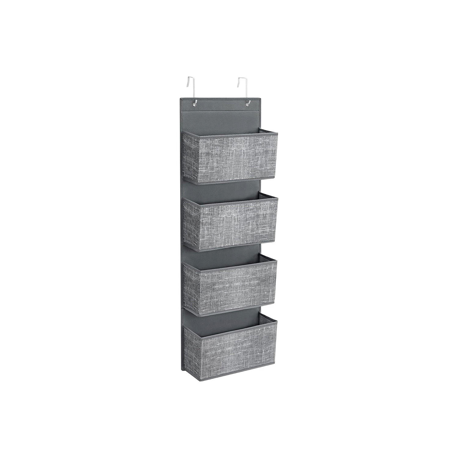 HÄNGEREGAL JEDDAH - Grau, Textil (12/100/33.5cm) - Hansiro