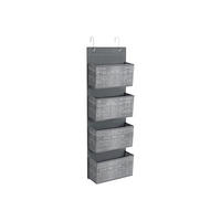 HÄNGEREGAL JEDDAH - Grau, Textil (12/100/33.5cm) - Hansiro