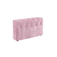 SOFA SITZELEMENT SEPHI Pink Cord - Pink/Schwarz, Kunststoff/Textil (107/62/27cm) - KAWOLA