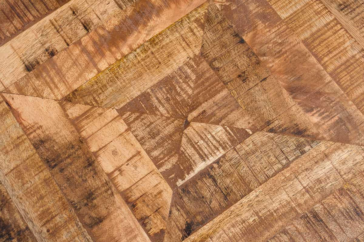 COUCHTISCH INFINITY HOME Mango rechteckig Natur|Schwarz 100cm - Schwarz/Braun, Holz/Metall (50/100/45cm) - riess-ambiente