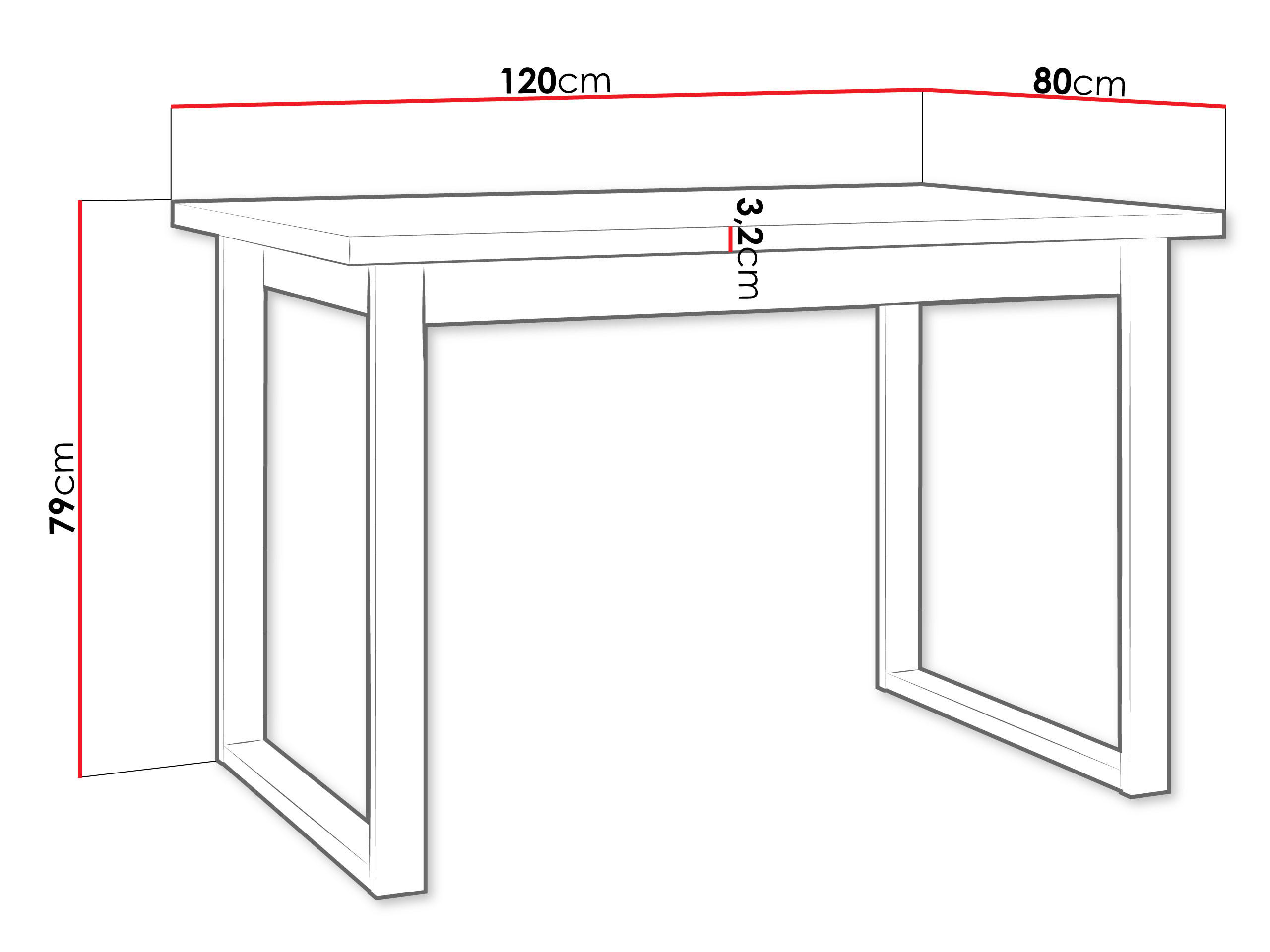 ESSTISCH Ikon III S - Schwarz/Eiche Artisan, Holzwerkstoff/Metall (80/120/79cm) - MIRJAN24
