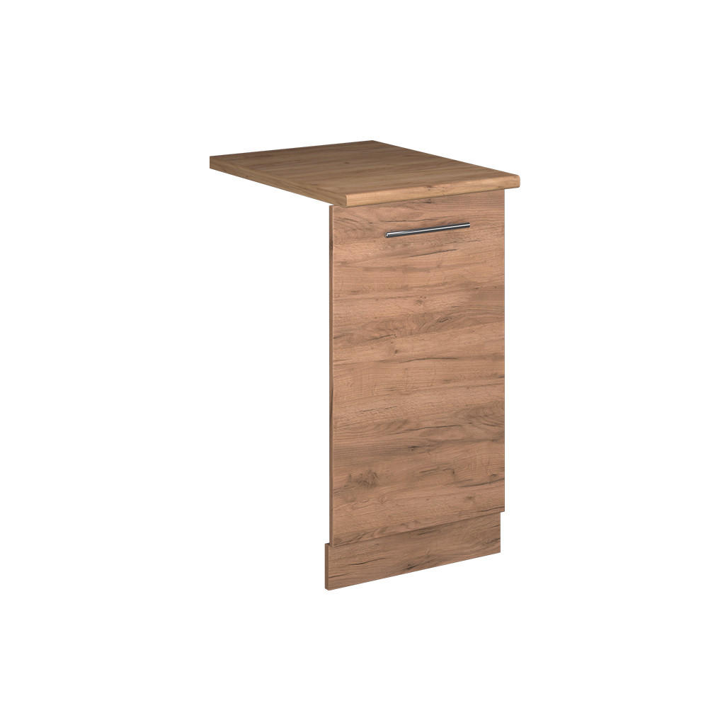 DISKMASKINENS FRONTPANEL Fame-Line Goldkraft ek 45 cm , AP Oak Honungsek, Honungsek 81.8/45/60 cm