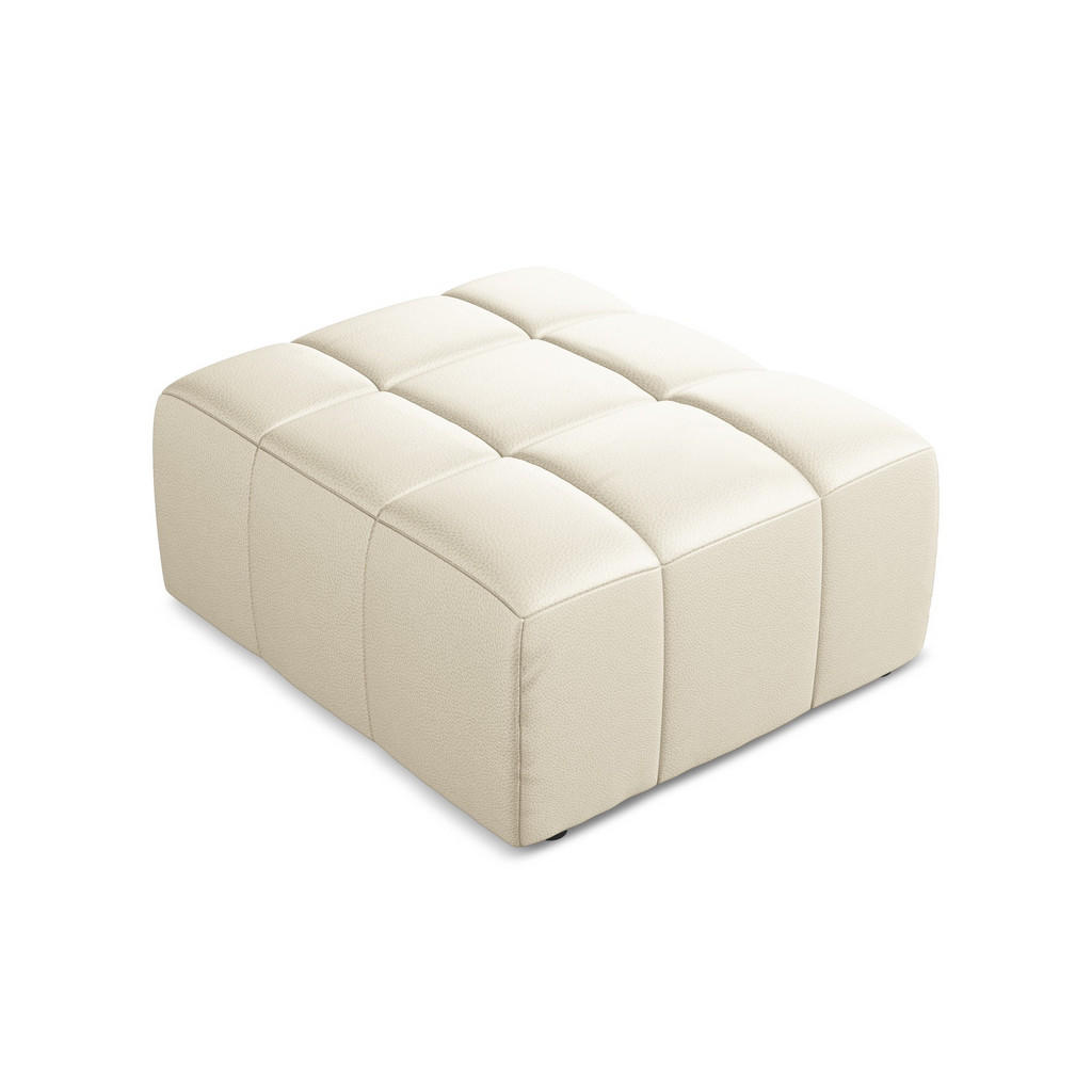 Thumbnail - Makamii Pouf, Creme, Textil, Holzwerkstoff, 1-Sitzer, 75x41x90 cm, Hergestellt in Europa, Oeko-Tex®, Wohnzimmer, Sofas &...