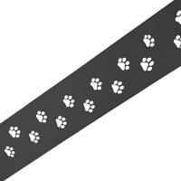 SICHTSCHUTZSTREIFEN PREMIUM Dekor Tapsi für Doppelstabzäune Anthrazit 2,55m - Anthrazit, Kunststoff (255/19cm) - ZAUN|ZU