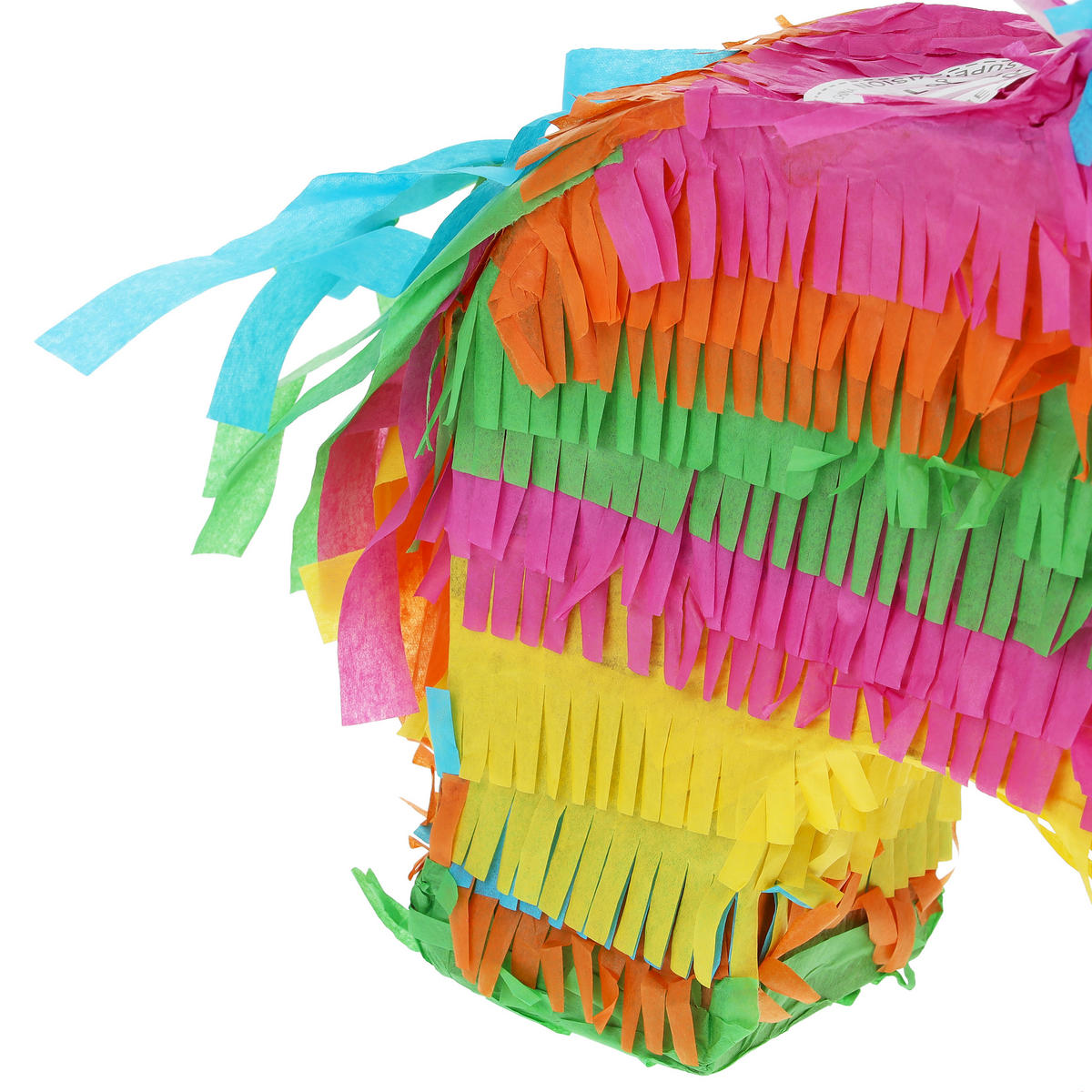 PINATA - Multicolor, Papier/Wellpappe (25/27.5/7cm) - Relaxdays