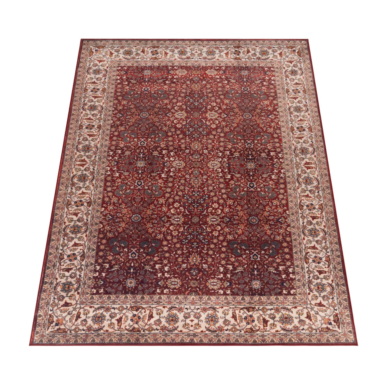 Paco Home Kurzflor-Teppich Rot 120x160 cm