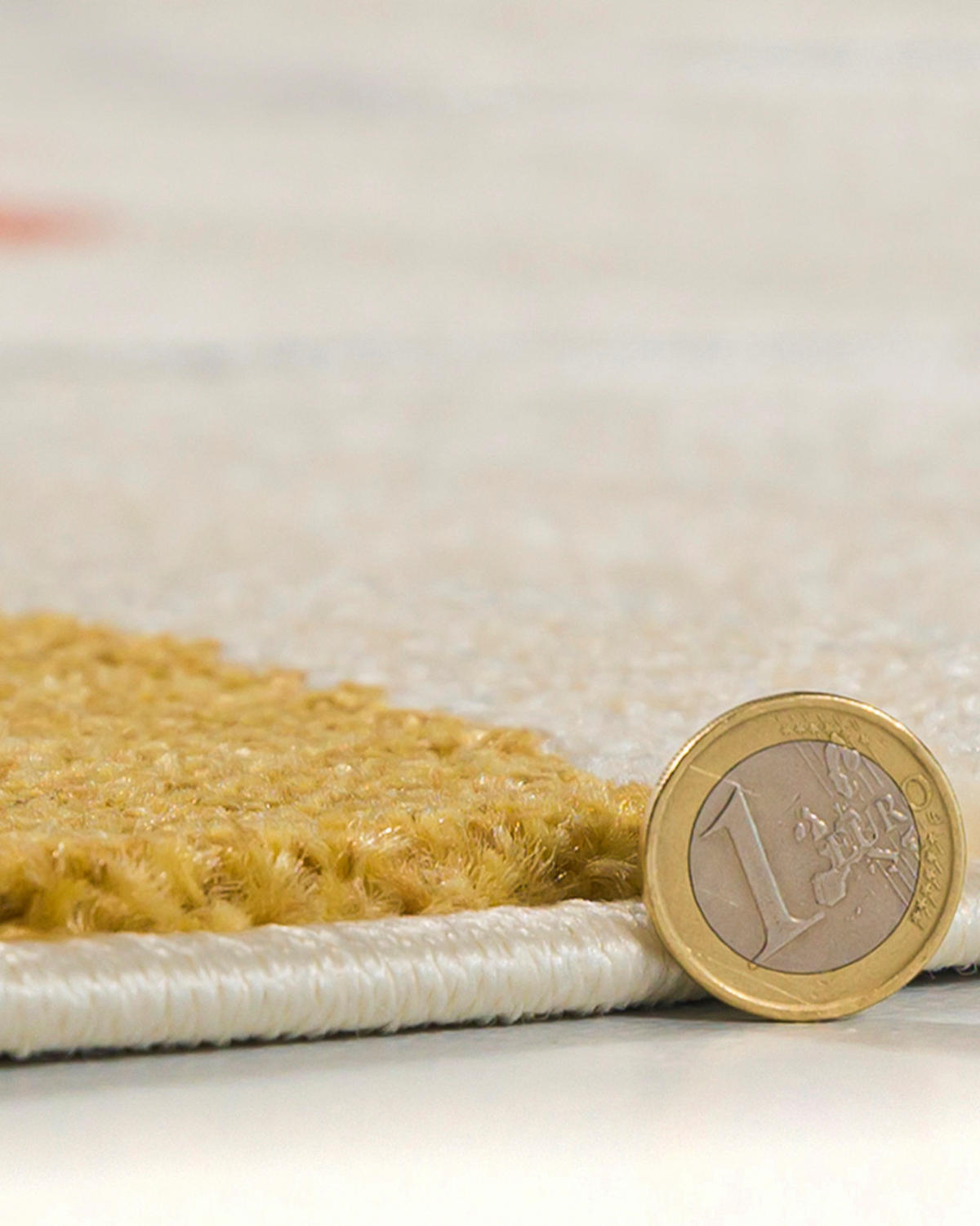 TEPPICH Beige Geometrisch In-Outdoor Pflanzlich Kurzflor Rechteckig 250 x 350 cm - Terracotta/Honig, Textil (250/350cm) - Mazovia