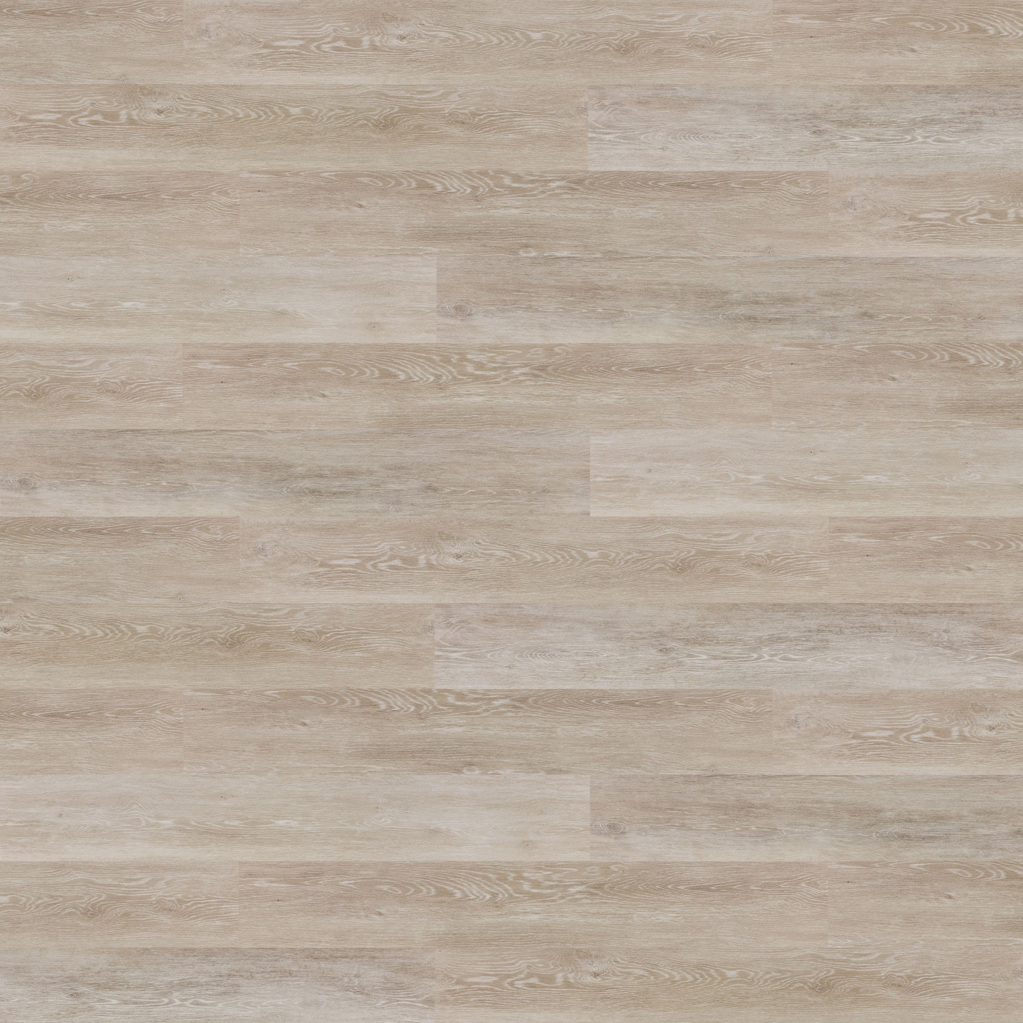 VINYLBODEN Click 1,54m²/7 Dielen Afterglow Eiche - Hellgrau, Kunststoff (122.5/18.5/0.45cm) - ML-DESIGN