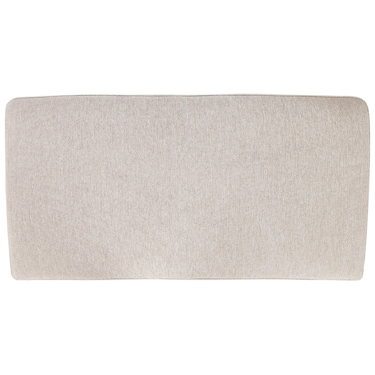 2-SITZER-ECKSOFA hellbeige rechtsseitig Breda - Beige/Schwarz, Textil (192/155cm) - Beliani